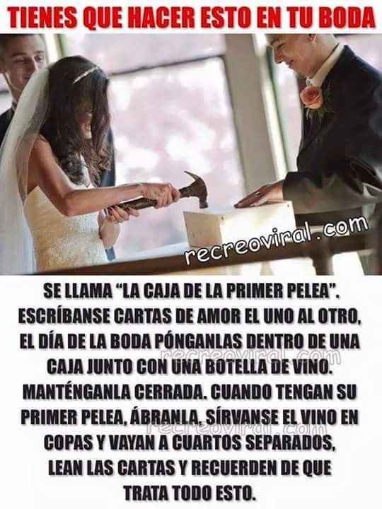 La caja de la primer pelea!!!