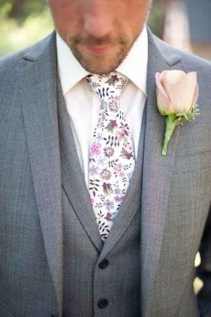 Corbata con diseño