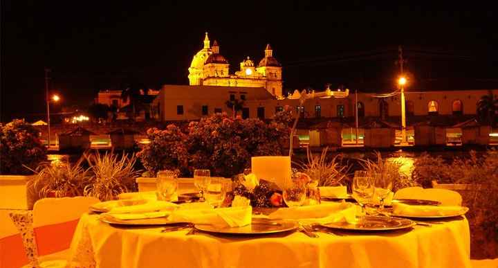 Cena en Cartagena