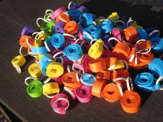 Tiras de papel