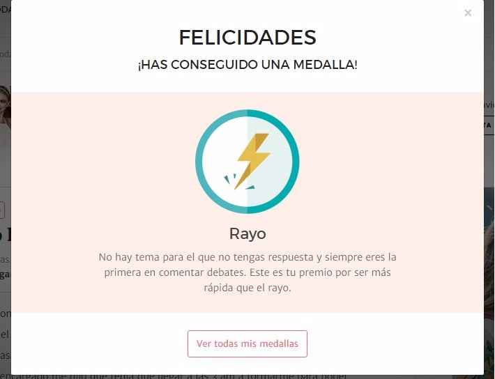 Medalla Rayo