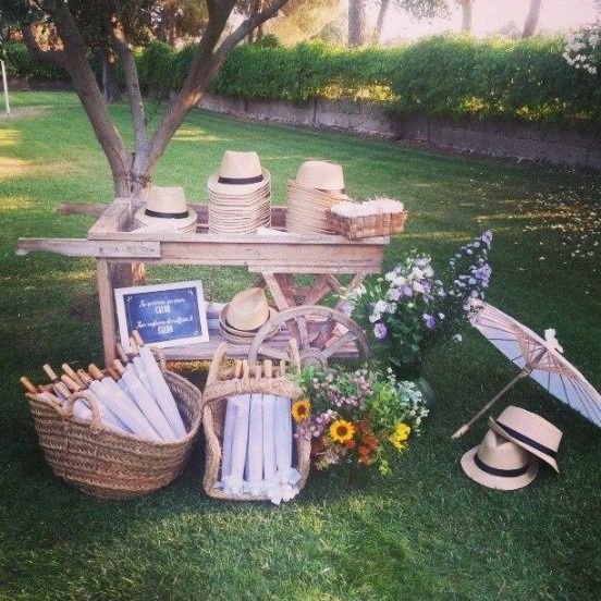 Sombreros y Sombrillas