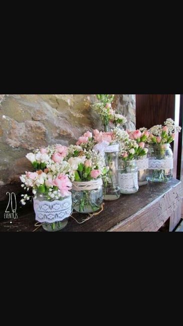 Centros de mesa, florerías fuera de presupuesto :s - 3