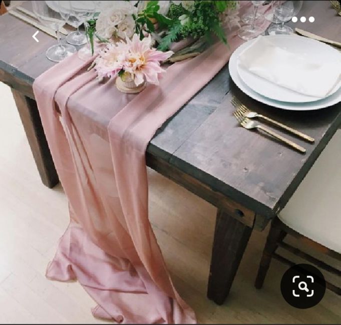 Decoración mesas en rosa!! 2