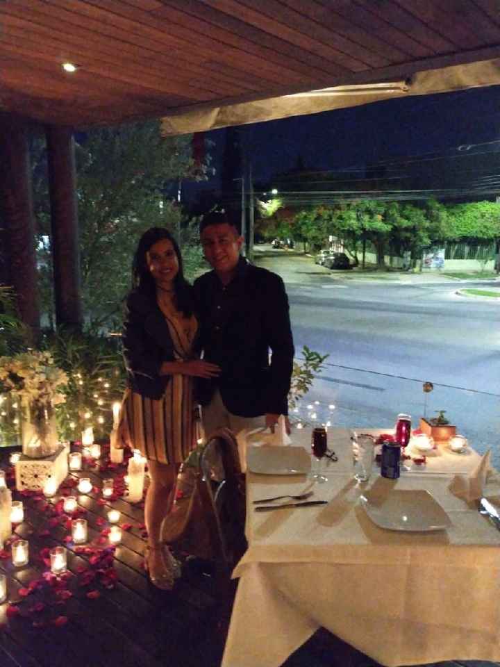 Yan reta a los novios de la comunidad a subir la foto de su propuesta de matrimonio - 1