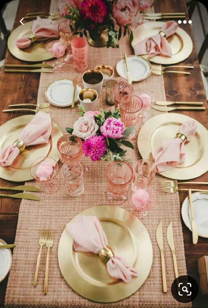 Montaje de mesas en rosa 🌈!!! - 1