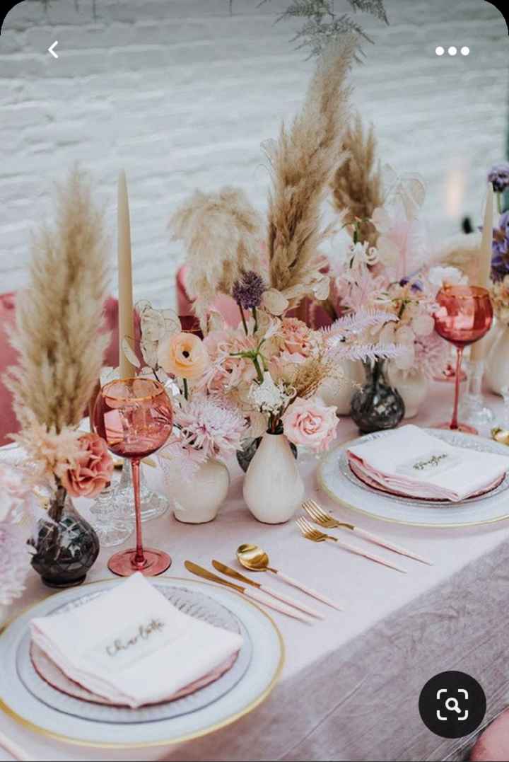 Decoración mesas en rosa!! - 5