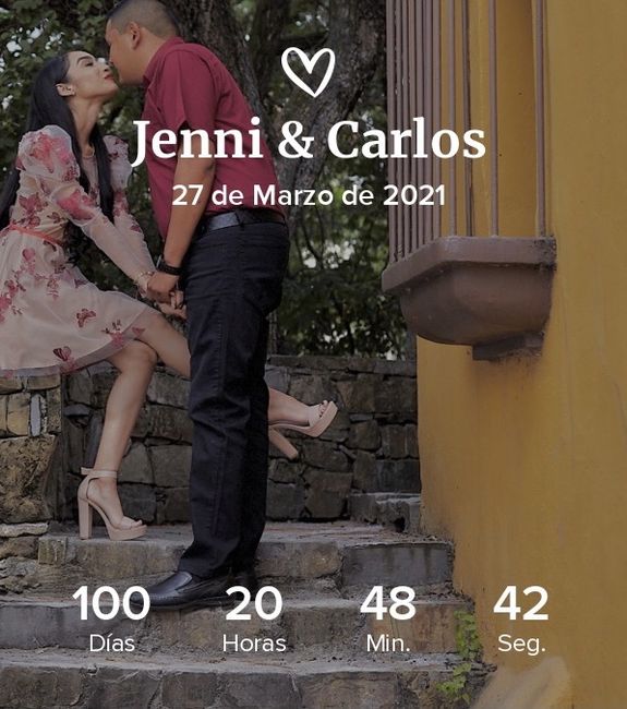 Cuenta regresiva y despedida💍❤️ 3