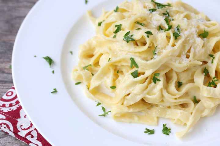 Fetuccini alfredo