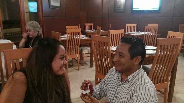  Como fue su propuesta de matrimonio en fotos nenis - 1