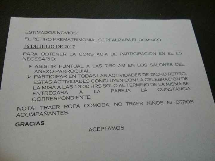 Inscripción platicas prematrimoniales - 1