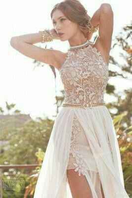  Vestido de boda civil. - 1