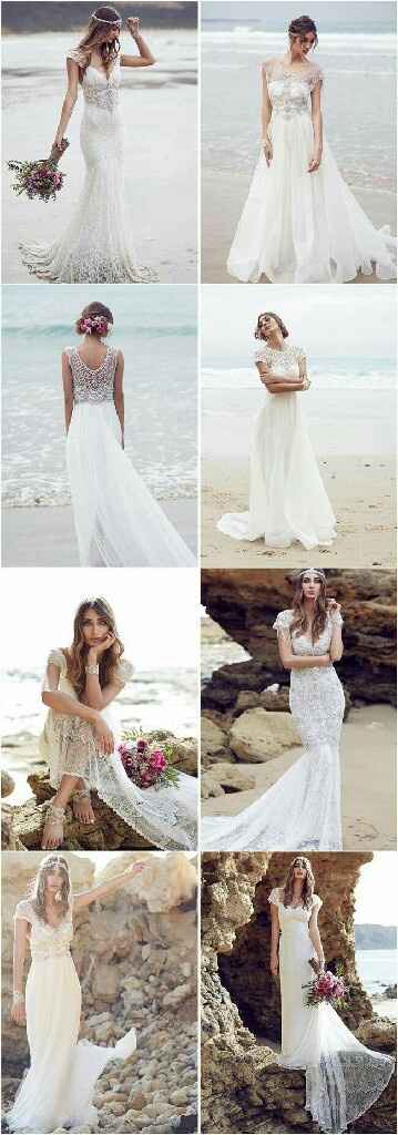  Vestido de boda civil. - 8