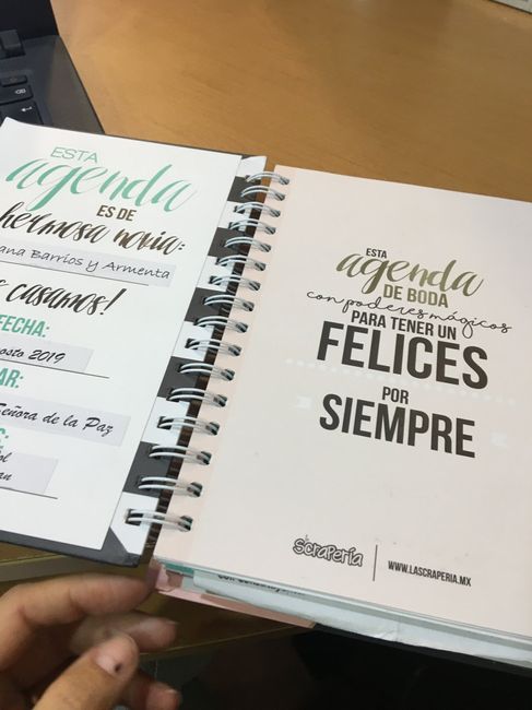Vale la pena comprar una agenda de Novia? - 2