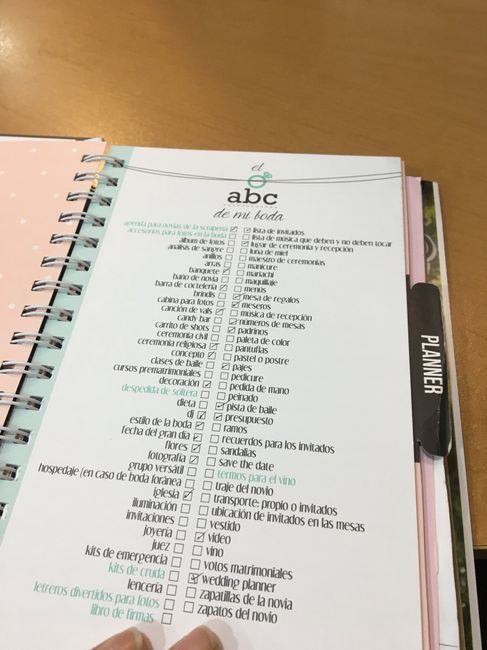 Vale la pena comprar una agenda de Novia? - 3