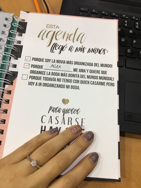 Llego mi agenda!!! - 1