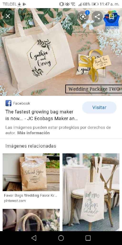 Sugerencias bolsas ecologicas😬😬 - 1