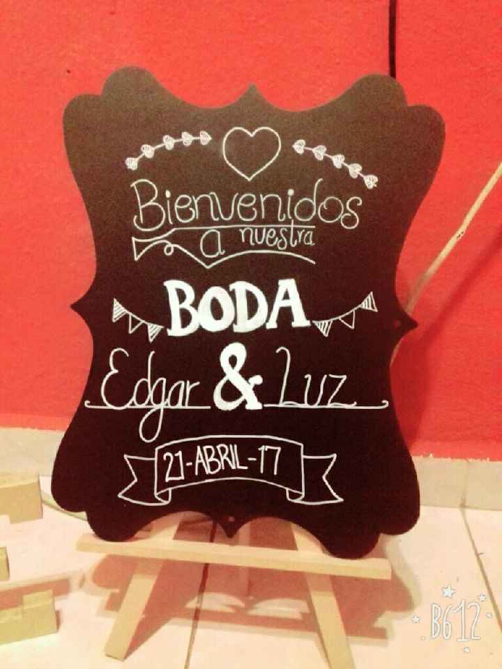 Letrero bienvenida! - 1