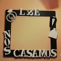 Mi cuadro para fotos & letrero bienvenida! - 2