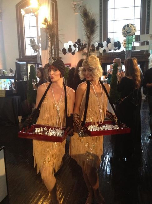 Flapper 20's wedding 🖤💎 - 3