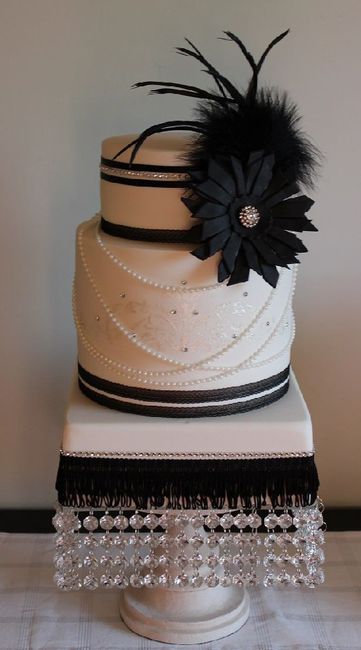 Flapper 20's wedding 🖤💎 - 7
