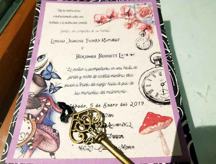 Mis invitaciones 🖤❣ - 1