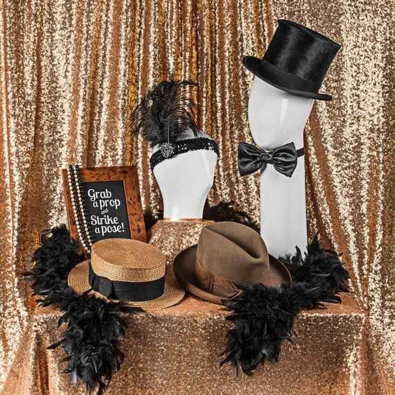 Flapper 20's wedding 🖤💎 - 4