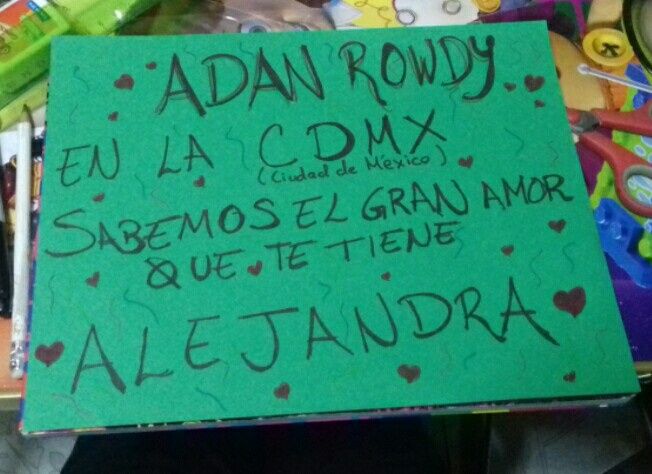 Cartelitos de amor para Adán 1