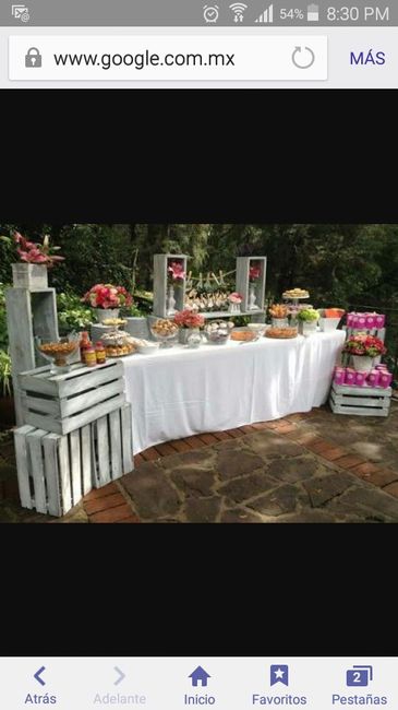 Consejo mesa de dulces - 1