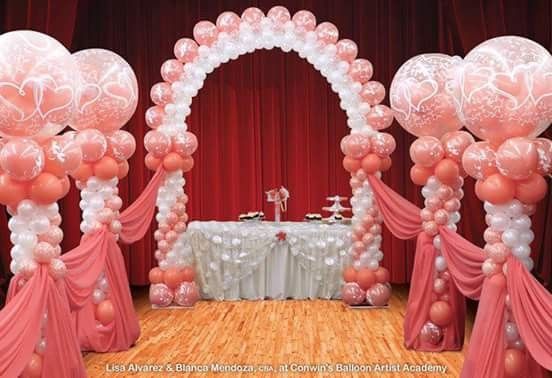 esta podría aplicar para decorar la entrada a la recepción del gran día B adaptada a los colores de 