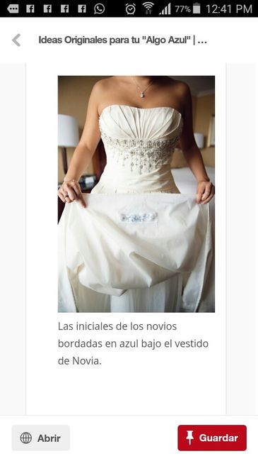 Nuevo, viejo, prestado y azul - 2