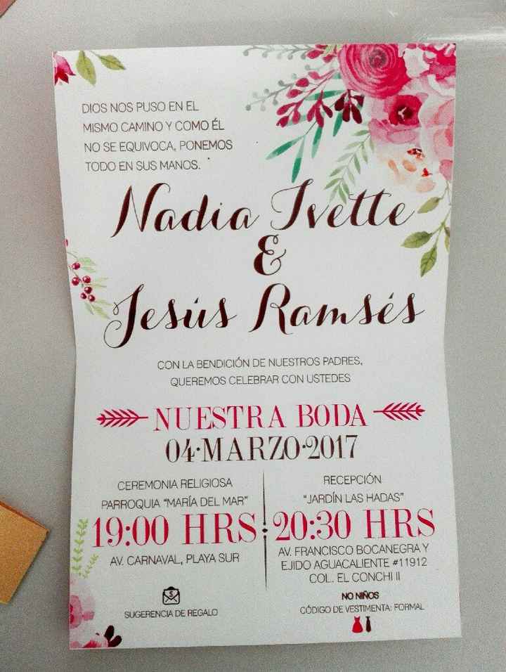 Nuestras invitaciones - 2