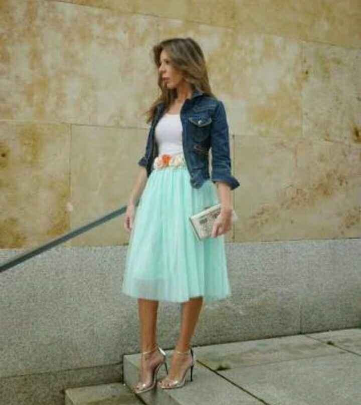 Outfits con faldas de tul - 24