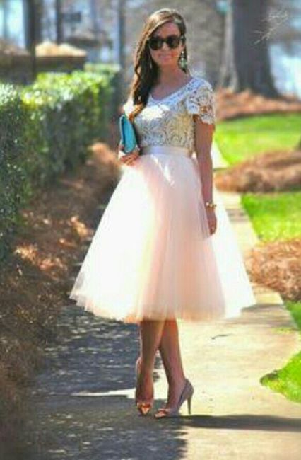 Outfits con faldas de tul - 23