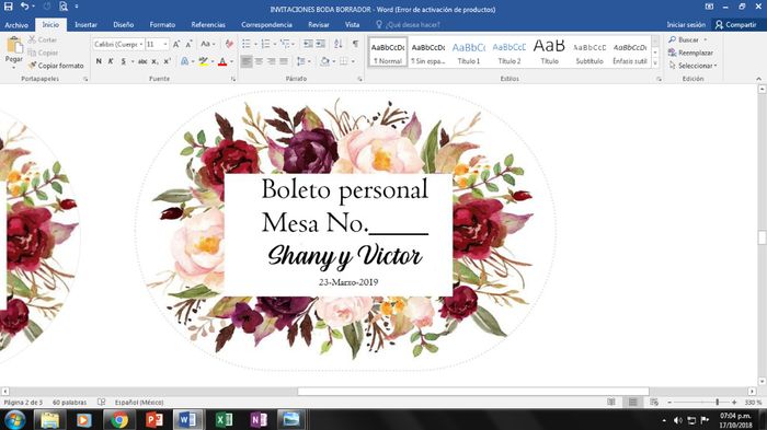 Boleto opción 3 jeje