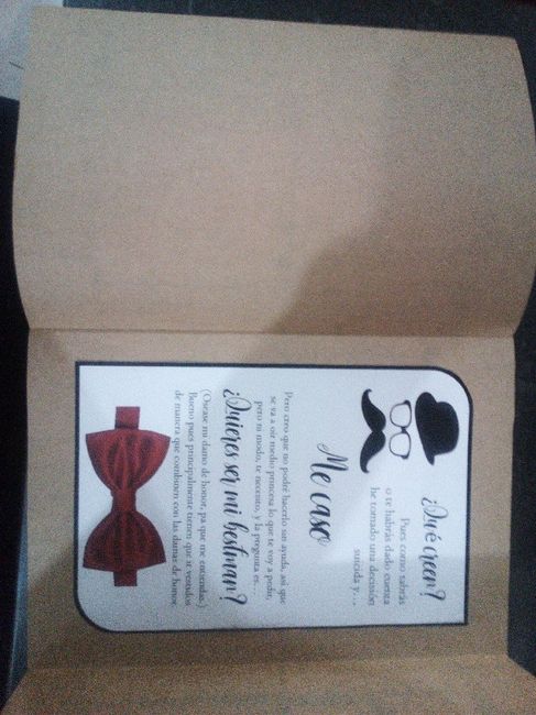 Ya tengo mis tarjetas para Damas y Bestman!! - 2