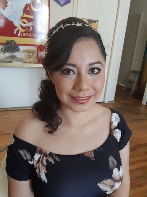Prueba de maquillaje  por fin 😍😍 - 2