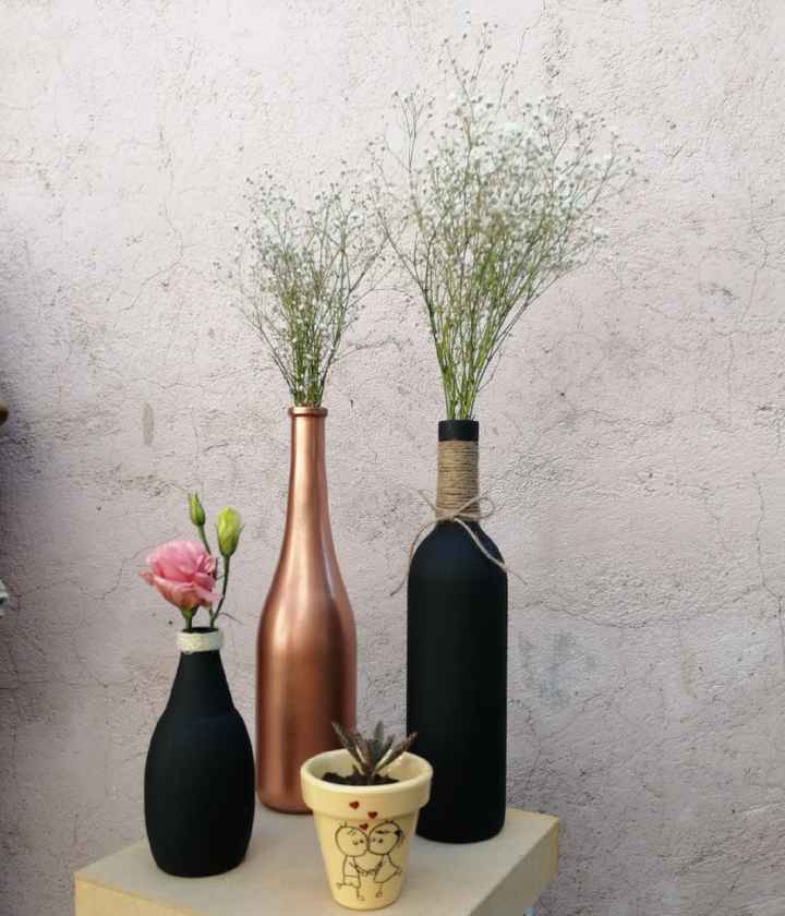 Centros de mesa diy - 1