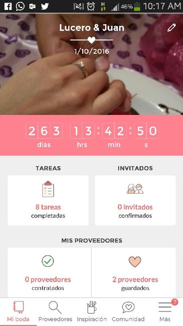 Cuánto te falta para decir "sí, acepto"? - 1