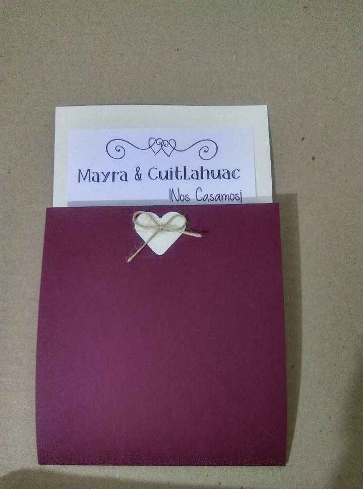  Llegaron mis invitaciones - 1