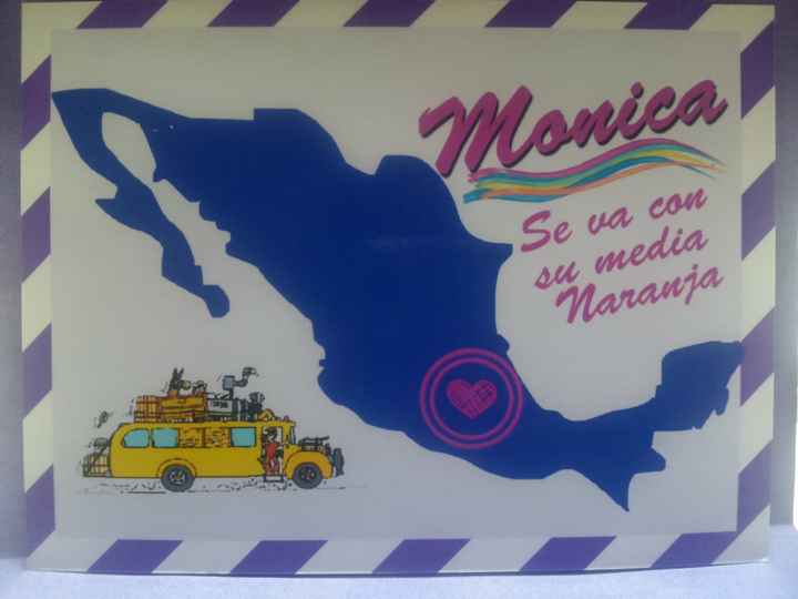 Mis invitaciones para la despedida de soltera  - 1