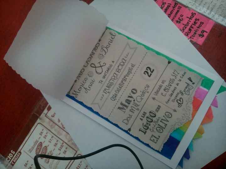 Mis invitaciones!! - 2