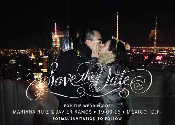 Presume tu Save the Date! - 1