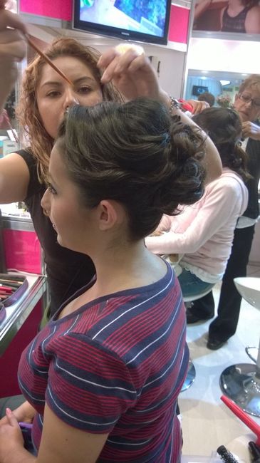 Primera prueba de maquillaje y peinado - 2