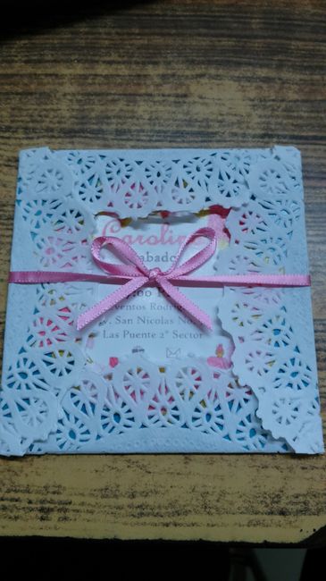 Invitacion despedida de soltera - 1