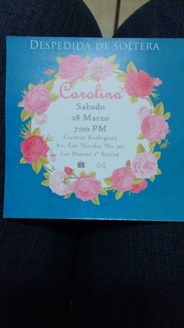 Invitacion despedida de soltera - 3