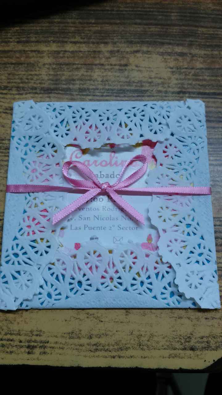 Invitacion despedida de soltera - 1