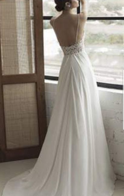 Espaldas de novia con encanto - 1