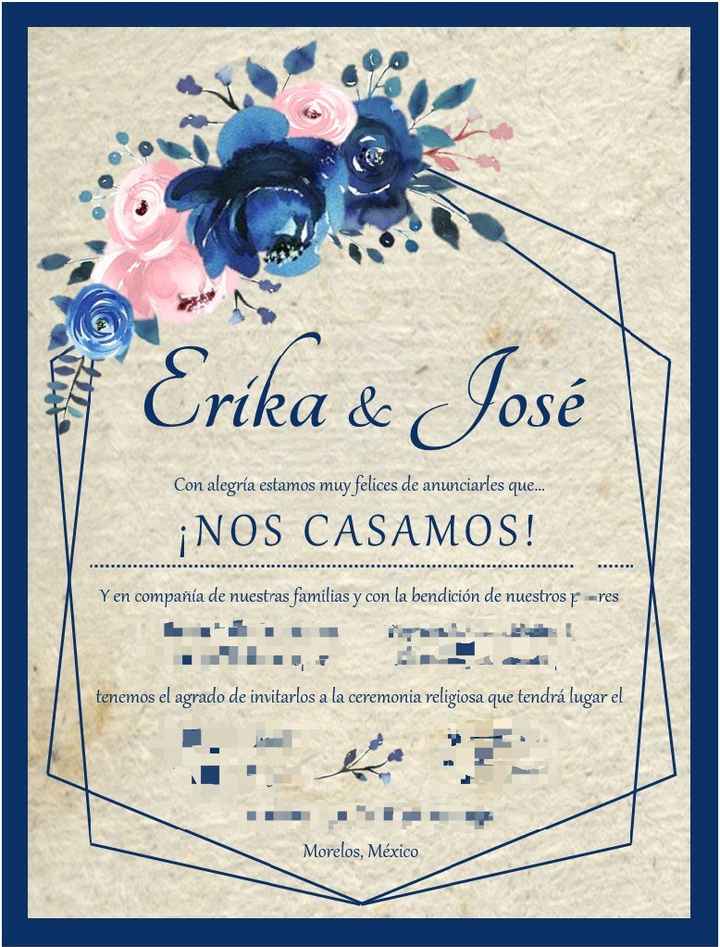 ¿invitaciones de boda echas por mi? - 1