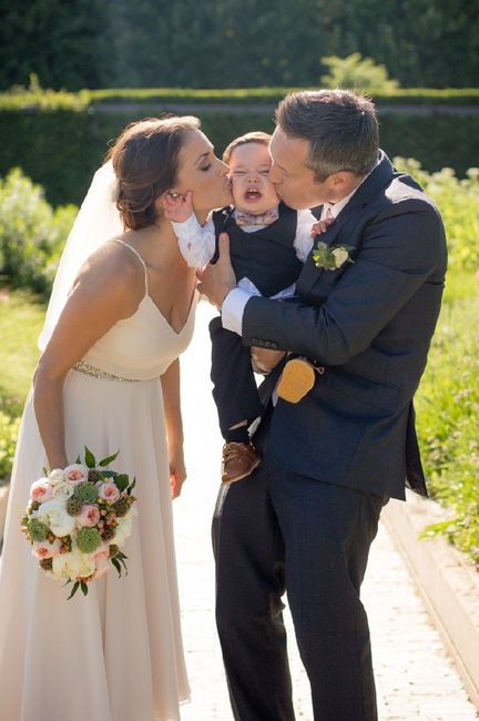 Hijos en foto de boda - 3